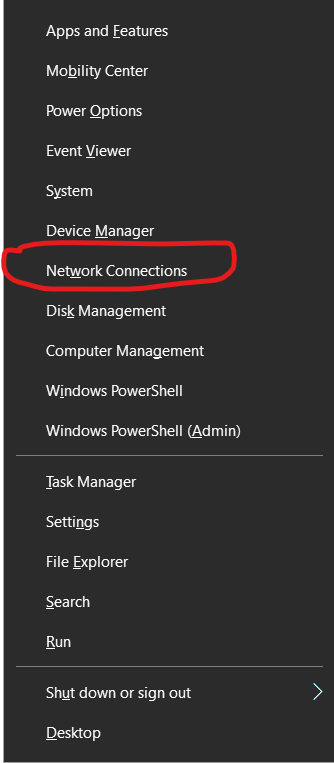Windows Step 1